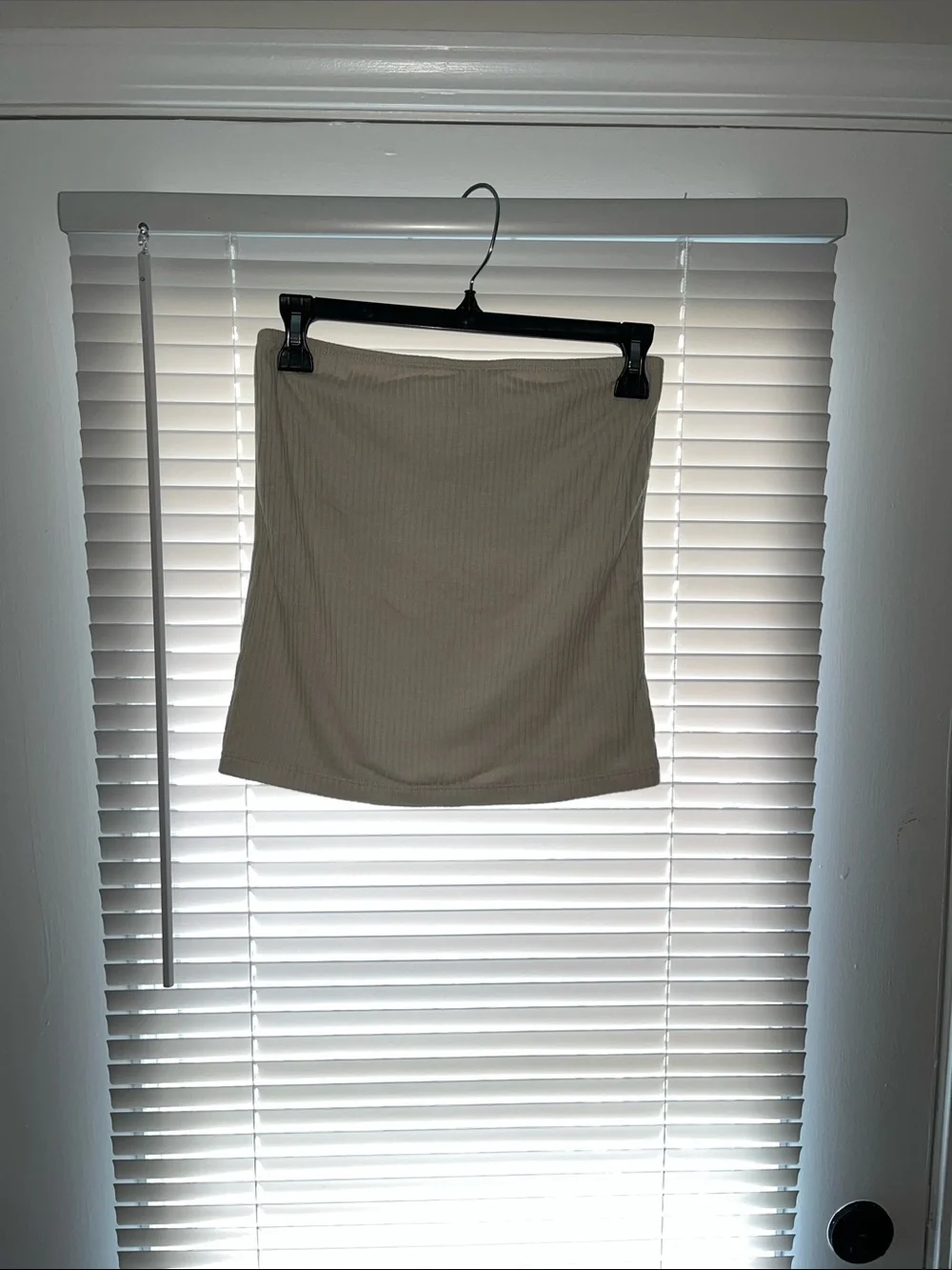 Old Navy Ribbed Tube Top in Taupe
